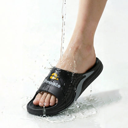 Slides For Men Arch Support Slippers Geometric Soft Non Slip Summer Shoes EVA Platform Sandals