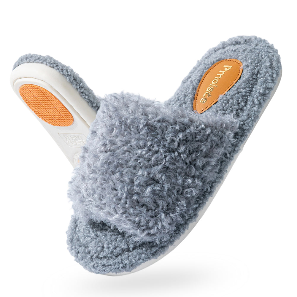 House Slides For Women Fuzzy Non-Slip House Slippers For Women Indoor