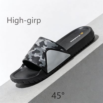 Slippers For Men Camouflage Soft Non Slip Summer Shoes