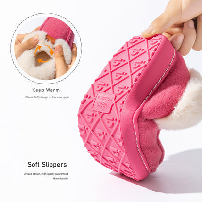 House Boots Slippers For Women Felt Design Winter Home Shoes Warm