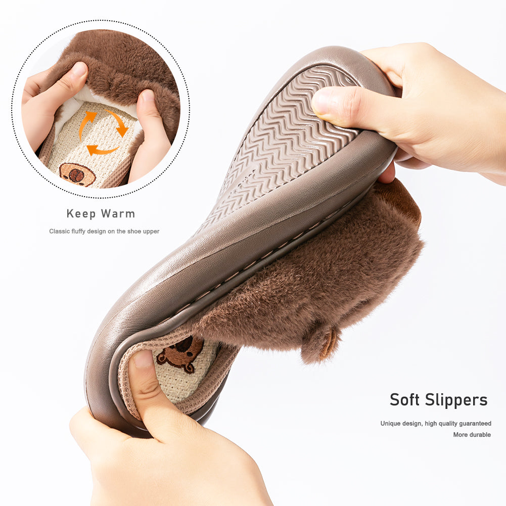 House Slides For Women Animal Capybara House Slippers For Women Furry Platform EVA Home Shoes