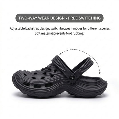 Clogs For Men Arch Support Slippers Beach Sandals Geometric Soft Non Slip EVA Summer Shoes