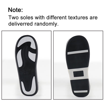 TPR Lightweight Slippers B | Men Winter Slippers with PU Leather