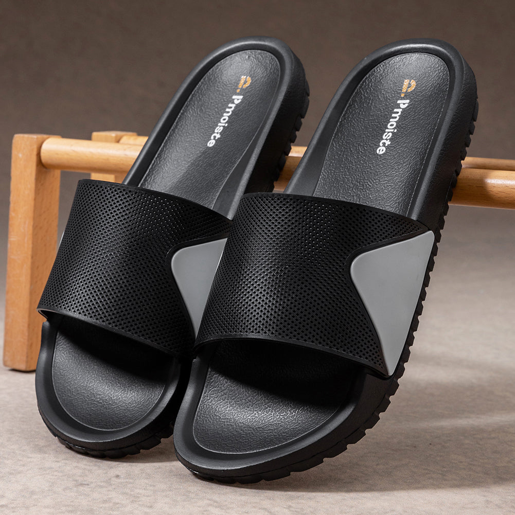 Slippers For Men Color Blocking Soft Non Slip Summer Shoes