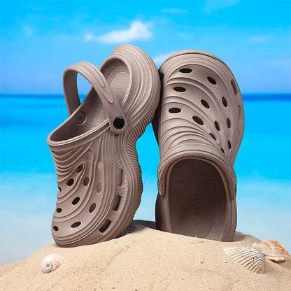 Clogs For Men Arch Support Slippers Beach Sandals Geometric Soft Non Slip EVA Summer Shoes